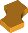 Tile, Modified 2 x 2 with 2 1 x 1 Curved Cutouts (Double Arrow)