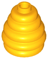 Cone 2 x 2 x 1 2/3 with Stacked Rings (Beehive / Cotton Candy)