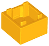 Container, Box 2 x 2 x 1 - Top Opening with Flat Inner Bottom