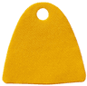 Minifigure Cape Cloth, Straight Bottom with Single Top Hole - Spongy Stretchable Fabric