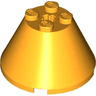 Cone 4 x 4 x 2 with Axle Hole
