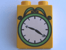 Duplo, Brick 1 x 2 x 2 with Clock Pattern