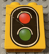 Duplo, Brick 1 x 2 x 2 with Traffic Signal Double Pattern