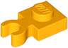Plate, Modified 1 x 1 with Open O Clip Thick (Vertical Grip)