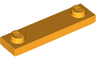 Plate, Modified 1 x 4 with 2 Studs with Groove