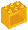 Container, Cupboard 2 x 3 x 2 - Hollow Studs