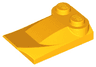 Slope, Curved 3 x 2 x 2/3 with 2 Studs, Wing End