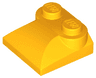 Slope, Curved 2 x 2 x 2/3 with 2 Studs and Curved Sides