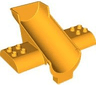 Duplo Slide Straight 8 x 10 x 5 with Closed Top End and 3 x 4 Curved Side Supports