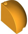 Brick, Round Corner 4 x 4 x 2 2/3 Dome Top