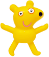 Duplo Teddy Bear, Arms and Legs Outstretched with Black Nose, White Eyes with Orange Outlines and Dark Pink Mouth Pattern