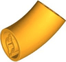 Brick, Round 2 x 2 D. 45 degrees Elbow (27.7mm Standing Height)