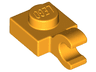 Plate, Modified 1 x 1 with Open O Clip (Horizontal Grip)
