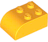Slope, Curved 3 x 2 with 4 Studs