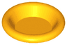 Minifigure, Utensil Dish 3 x 3