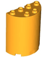 Cylinder Half 2 x 4 x 4