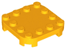 Plate, Modified 4 x 4 with Rounded Corners and 4 Feet