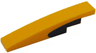 Slope, Curved 6 x 1 with Black Partial Oval Pattern on Both Sides