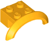 Vehicle, Mudguard 4 x 2 1/2 x 1 with Arch Round