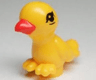 Bird, Friends Style with Red Beak and Black Eyes Pattern (Goldie)