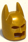 Minifigure, Headgear Mask Batman Cowl (Angular Ears, Pronounced Brow)