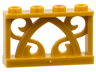 Fence 1 x 4 x 2 Ornamental with 4 Studs
