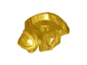 Minifigure Armor Breastplate with Shoulder Pads Large, Pentagonal Cutout and 4 Studs on Back