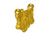 Minifigure, Shield Pentagonal with Rock Edges