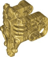 Bionicle Armor Uniter with 2 Pin Holes on Front, Axle and Pin Holes on Sides