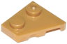 Wedge, Plate 2 x 2  Left