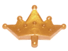 Minifigure, Crown Tiara, 5 Points, Rounded Ends