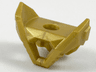 Minifigure Armor Breastplate with Pointed Shoulders, Hexagonal Cutout and 2 Studs on Back