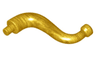 Elephant Tail / Trunk with Bar End - Short Curved Tip