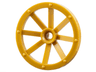 Wheel Wagon Large 33mm D., Hole Notched for Wheels Holder Pin
