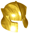Minifigure, Headgear Helmet Castle Barbute with Angled Cheek Protection