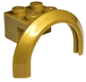 Vehicle, Mudguard 4 x 2 1/2 x 1 2/3 with Arch Round