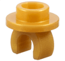 Plate, Round 1 x 1 with Clip on Bottom