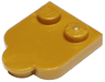 Tile, Modified 2 x 2 with Studs on Edge, Rounded Corners and 1 x 1 Half Circle Extension