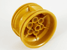 Wheel 43.2mm D. x 26mm Technic Racing Small, 6 Pin Holes