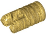 Hinge Cylinder 1 x 2 Locking with 2 Fingers and Axle Hole on Ends without Slots