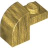 Slope, Curved 2 x 1 x 1 1/3 with Recessed Stud