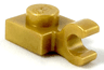 Plate, Modified 1 x 1 with Open O Clip (Horizontal Grip)