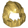 Minifigure, Headgear Helmet Chin Guard Oversized Jagged