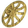 Wheel Cover 9 Spoke - 24mm D. - for Wheels 55982 and 56145