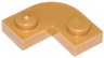 Plate, Round Corner 2 x 2 with 1 x 1 Cutout