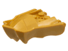 Dragon Head (Ninjago) Jaw with Small Spikes and 2 Bar Handles on Back