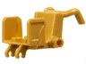 Minifigure, Utensil Wheelchair Seat with Open Sides and High Arm Rests