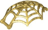 Minifigure, Weapon Spider Web, Large Hemisphere Shape with Bar Handle and Clips