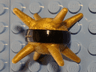 Bionicle Thornax Fruit Spiked Ball with Molded Hard Plastic Black Band Pattern - Flexible Rubber
