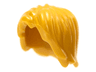 Minifigure, Hair Mid-Length Tousled with Center Part